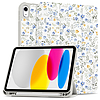 Tech-Protect SC tolltok iPad 10.9" 2022 (10. generáció) / 11" 2025 (11. generáció) készülékhez - Margaréták levelekkel