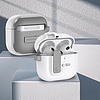 Tech-Protect Slim akasztós tok AirPods 4-hez - fehér