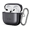 Tech-Protect Slim akasztós tok AirPods 4-hez - fekete (183820)
