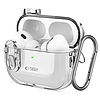 Tech-Protect Slim Hook tok AirPods 1 / 2 fülhallgatóhoz - átlátszó