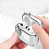 Tech-Protect Slim Hook tok AirPods 4-hez - átlátszó