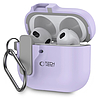 Tech-Protect Slim Hook tok AirPods 4-hez - lila