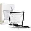 Tech-Protect SmartShell Pro tok MacBook Air 13" 2023-2025 M2 / M3 / M4-hez - átlátszó és fekete