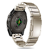 Tech-Protect SteelBand szíj Garmin Fenix 5 / 6 / 6 PRO / 7 / 8 (47 MM) / E-hez - Titán