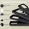 Tech-Protect szilikon MagSafe iPhone 16 Pro tok - fekete