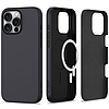 Tech-Protect szilikon MagSafe tok iPhone 16 Pro Maxhoz - fekete