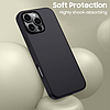 Tech-Protect szilikon MagSafe tok iPhone 16 Pro Maxhoz - fekete