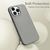 Tech-Protect szilikon MagSafe tok iPhone 16 Pro Maxhoz - szürke