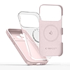 Tech-Protect szilikon MagSafe tok iPhone 17 Próhoz - rózsaszín