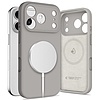 Tech-Protect szilikon MagSafe tok iPhone 17 Próhoz - szürke