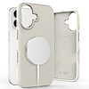 Tech-Protect szilikon PU MagSafe iPhone 16 tok - bézs