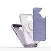 Tech-Protect szilikon PU MagSafe iPhone 16 tok - lila