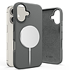 Tech-Protect szilikon PU MagSafe iPhone 16 tok - szürke