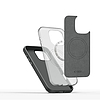 Tech-Protect szilikon PU MagSafe tok iPhone 16 Pro Maxhoz - szürke