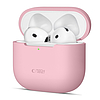 Tech-Protect szilikontok Apple AirPods 4-hez - rózsaszín