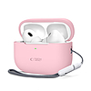 Tech-Protect szilikontok Apple AirPods Pro 1 / 2 fülhallgatóhoz - rózsaszín