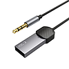 Tech-Protect UltraBoost audio adapter mini jack 3,5 mm (dugasz) / Bluetooth - szürke