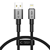 Tech-Protect Ultraboost DNA USB-A / Lightning kábel 12W/2.4A 25 cm - szürke