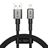 Tech-Protect UltraBoost DNA USB-A / Lightning kábel 15W/2.4A 100 cm - szürke