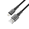 Tech-Protect UltraBoost DNA USB-A / Lightning kábel 15W/2.4A 200 cm - szürke
