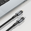 Tech-Protect UltraBoost Lightning / USB-C PD kábel 20W 3A 1m - szürke