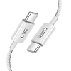 Tech-Protect Ultraboost Lite USB-C PD60W/3A kábel 200 cm - szürke
