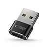 Tech-Protect UltraBoost USB-A (dugasz) / USB-C (dugasz) adapter - fekete