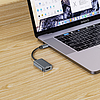 Tech-Protect UltraBoost USB-C (dugasz) / HDMI (dugasz) 4K 60Hz adapter - fekete