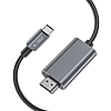Tech-Protect UltraBoost USB-C / HDMI 4K 60Hz kábel 2m - fekete
