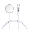 Tech-Protect UltraBoost USB-C induktív töltő Apple Watch-hoz 1m - fehér