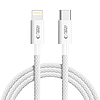Tech-Protect UltraBoost USB-C / Lightning PD27W/3A kábel 200 cm - szürke