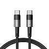Tech-Protect UltraBoost USB-C / USB-C PD kábel 60W 3A 1m - szürke