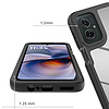 Tech-Protect védőtok Motorola Moto G15 / G15 Power / G05 / E15 készülékhez - fekete