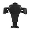 Techsuit - Autós tartó (H01) - Gravitációs markolat szellőzőhöz - Fekete (KF235990)