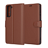 Techsuit - Bőr fólia - Samsung Galaxy S21 FE 5G - Barna (KF2323628)