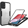 Techsuit - ColorVerse 360 sorozat + képernyővédő fólia - Samsung Galaxy A13 4G - fekete (KF2336073)