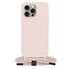 Techsuit - Crossbody Lanyard - iPhone 15 Pro Max - rózsaszín (KF2314157)