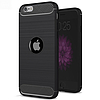 TechSuit - karbon szilikon - iPhone SE 2, SE 2020 / SE 3, SE 2022 - fekete (KF233234)
