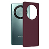 Techsuit - Soft Edge Szilikon - Honor Magic5 Lite - Plum Violet (KF2312124)