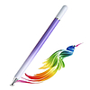 Techsuit - Stylus Pen (JC04) - Alumíniumötvözet, Android, iOS, Microsoft - Lila (KF2312948)