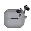 Techsuit - szilikon tok - Samsung Galaxy Buds 3/3 Pro készülékhez, sima ultravékony anyag - szürke (KF2335634)