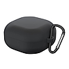 Techsuit - Szilikon tok - Samsung Galaxy Buds FE / 2 Pro / 2 / Live / Pro, sima ultravékony anyag - fekete (KF2318103)