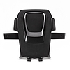 Teleszkópos autóba szerelhető telefontartó műszerfal vagy szélvédő fekete színben