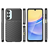 Thunder tok Samsung Galaxy A56/A36 szilikon páncélozott tokhoz - fekete