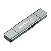 Többfunkciós USB2.0 kártyaolvasó Vention CCJH0 szürke