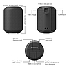 Tronsmart T6 Mini hordozható vezeték nélküli Bluetooth 5.0 hangszóró 15 W piros (366158)