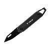 True Utility Modern Keychain Knife, TU7060N, 4 cm rozsdamentes acél penge, multifunkcionális, eloxált alumínium markolat