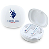 TWS US Polo DH logós Bluetooth fejhallgató - fehér