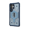 UAG Pathfinder átlátszó mágneses tok mágneses modullal és csuklópánttal Samsung Galaxy S25 Ultra 5G-hez, sötétkék