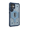 UAG Pathfinder átlátszó mágneses tok mágneses modullal és csuklópánttal Samsung Galaxy S25 Ultra 5G-hez, sötétkék